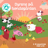 Forlaget Room2Play Pegebog m. lyd - Dyrene på bondegården