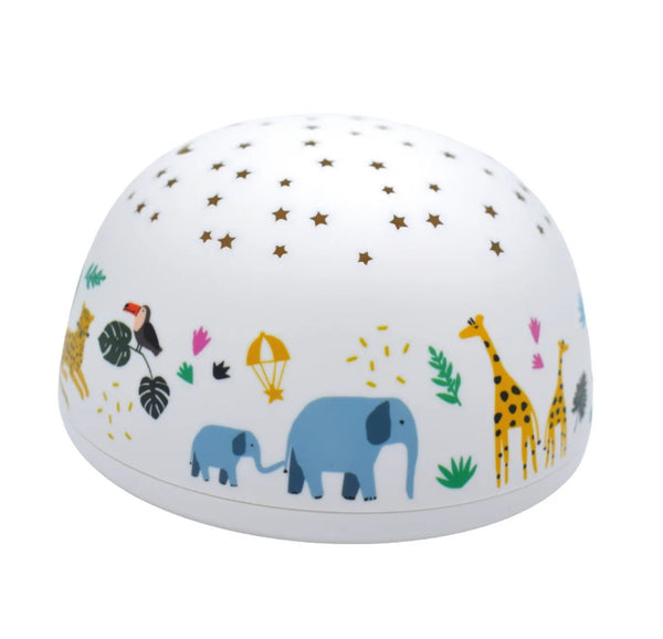 Olala Boutique Sirius Natlampe m. stjernehimmel - Safari