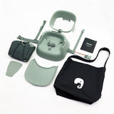 Hannie Transportabel Højstol - Sage Green