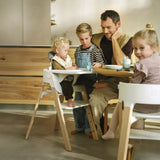 Stokke Steps™ Højstol, bundle - White/Natural