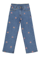 The New Janet Wide Jeans - Light Blue