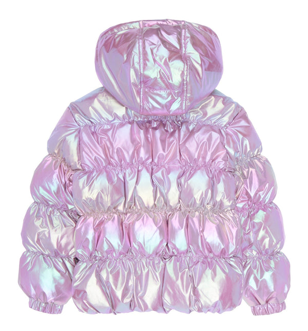 The New Lula Puffer Jakke - Orchid Haze Metallic