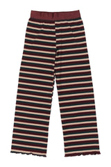 The New Madeline Wide Rib Bukser - Multi Stripe