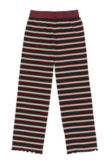 The New Madeline Wide Rib Bukser - Multi Stripe