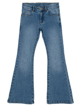 The New Laflared Jeans - Medium Blue Denim