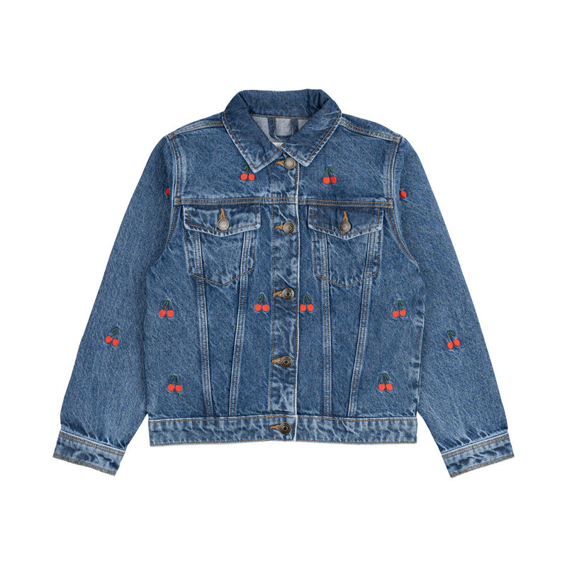 The New Natalia Denim Jakke - Medium Blue