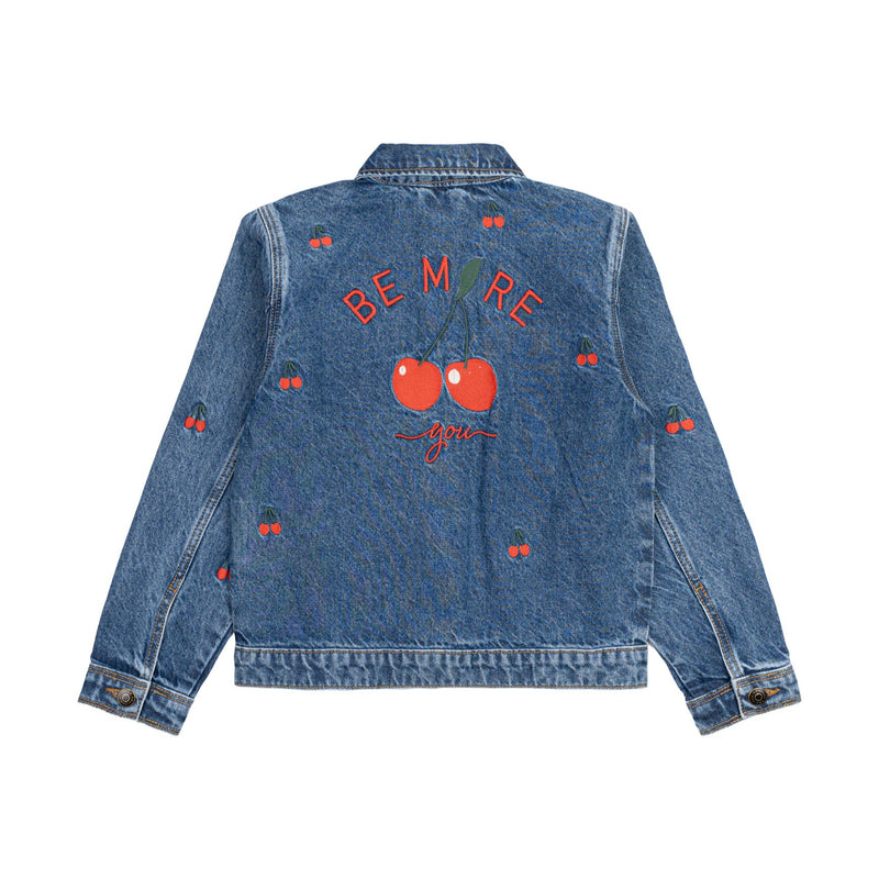The New Natalia Denim Jakke - Medium Blue