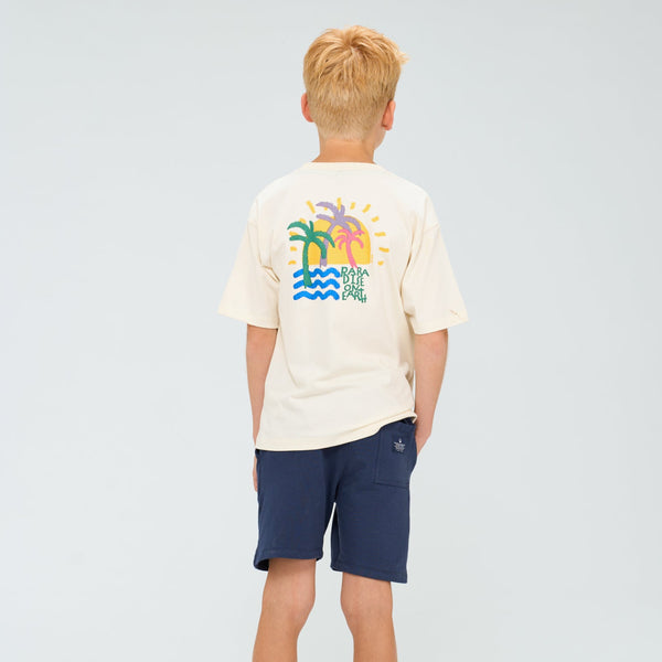 The New Norvalde Sweat Shorts - Mood indigo