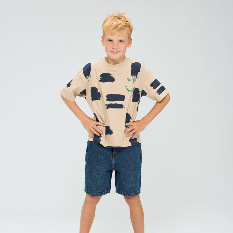 The New Re:turn Loose Fit Shorts - Medium Blue