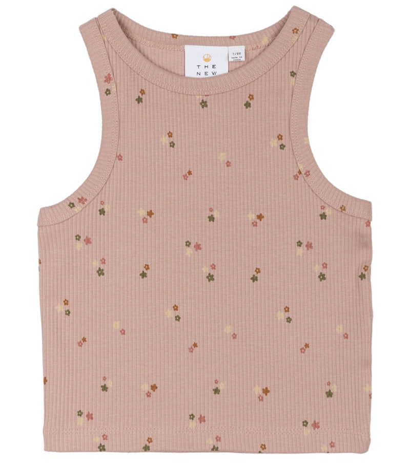 The New Oreta Rib Top - Adobe Rose