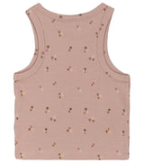 The New Oreta Rib Top - Adobe Rose