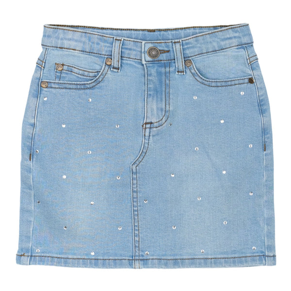 The New Oda Denim Nederdel - Light Blue