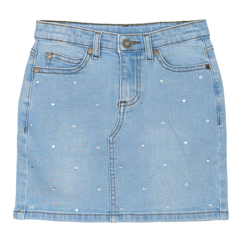 The New Oda Denim Nederdel - Light Blue