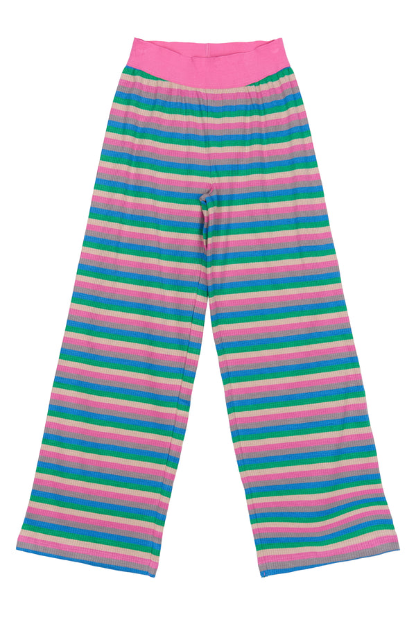 The New Piper Wide Rib Bukser - Multi Striped