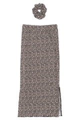 The New Pet Long Pleat Nederdel - Feather Gray