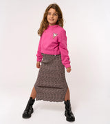 The New Pet Long Pleat Nederdel - Feather Gray