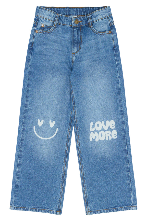 The New Purity Wide Jeans - Medium Blue