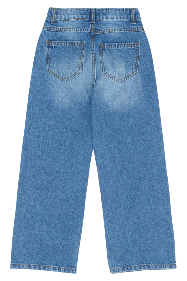 The New Purity Wide Jeans - Medium Blue