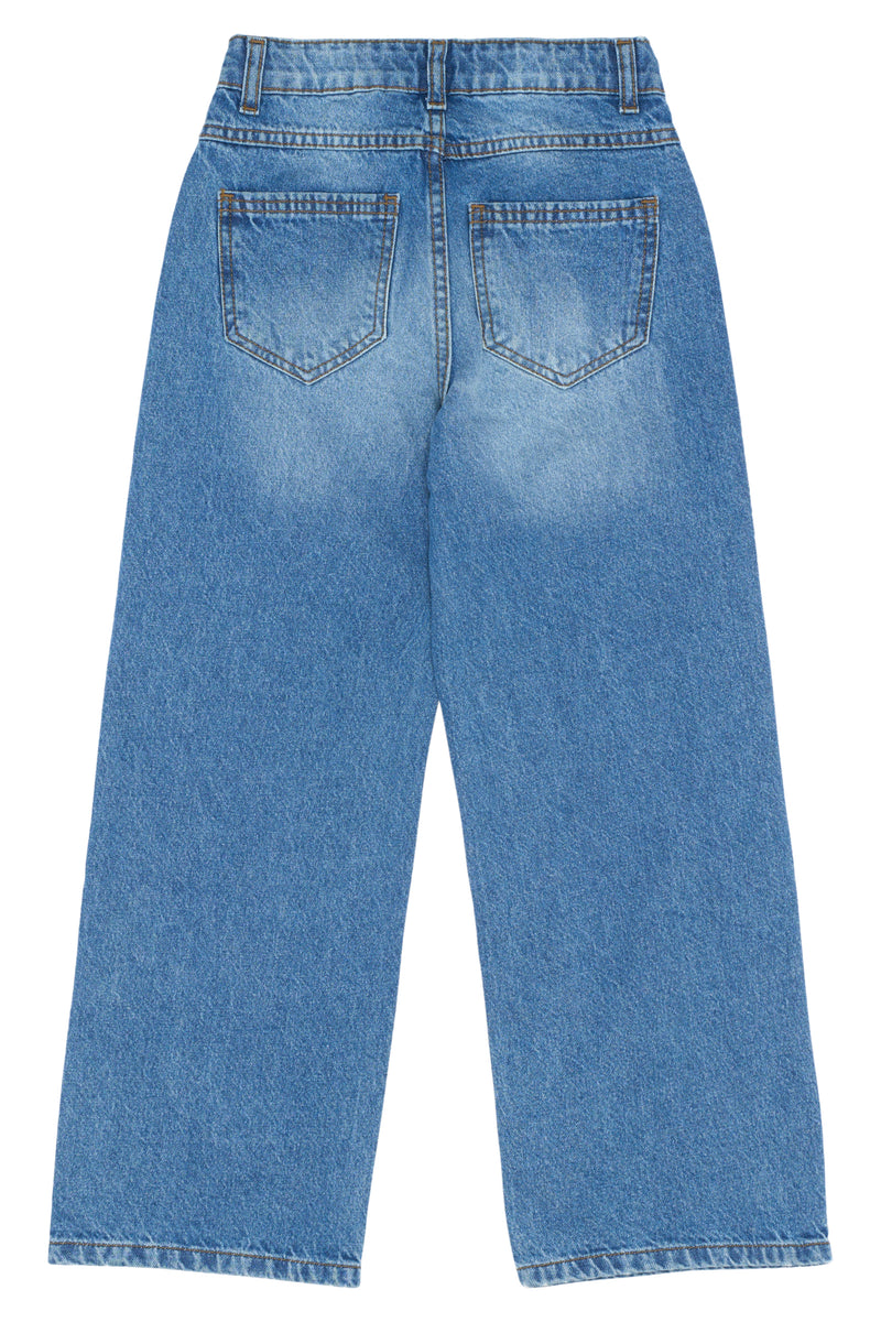 The New Purity Wide Jeans - Medium Blue