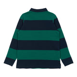The New Pino Pique Polo - Navy Blazer Striped