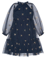 The New Rudelle Tyl Kjole - Navy Blazer
