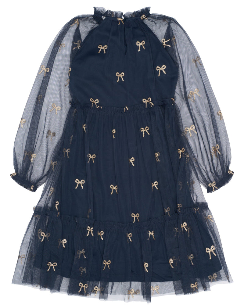 The New Rudelle Tyl Kjole - Navy Blazer