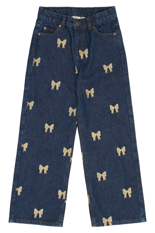 The New Raquel Wide Jeans - Medium Blue