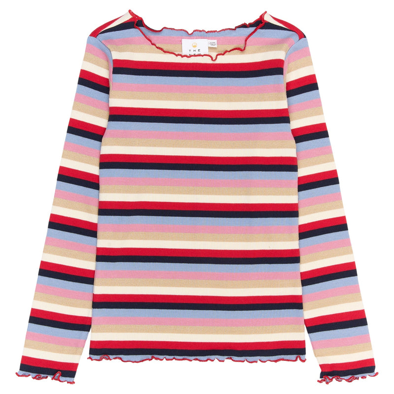 The New Rosie Bluse - Multi Striped