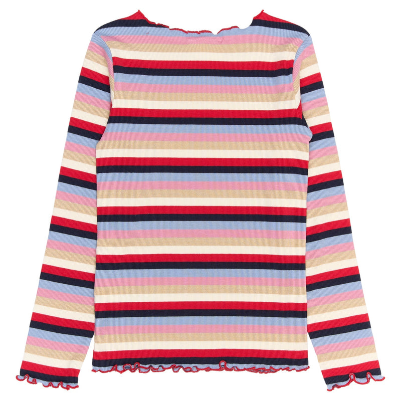 The New Rosie Bluse - Multi Striped