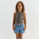 The New Romina Denim Shorts - Light blue