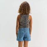 The New Romina Denim Shorts - Light blue