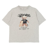 The New Teddy T-Shirt - Light Grey Melange