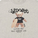 The New Teddy T-Shirt - Light Grey Melange