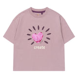 The New Violet T-Shirt - Elderberry