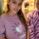 The New Violet T-Shirt - Elderberry