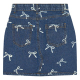 The New Virginia Denim Nederdel - Medium Blue