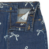 The New Virginia Denim Nederdel - Medium Blue