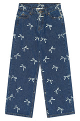 The New Virginia Wide Fit Jeans - Medium Blue