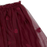 The New Vohanna Tyl Nederdel - Burgundy