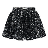 The New Yarlin Sequin Palliet Nederdel - Black Beauty