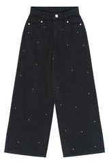 The New Yindi Wide Fit Jeans - Black