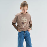 The New Yoletta T-Shirt - Taupe Gray
