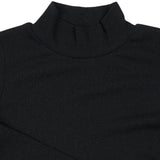 The New Yvette Rib Bluse - Black Beauty
