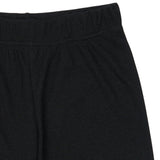 The New Yvette Wide Glitter Bukser - Black Beauty