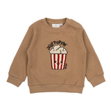 The New Siblings Ludvig Waffle Sweatshirt - Tannin