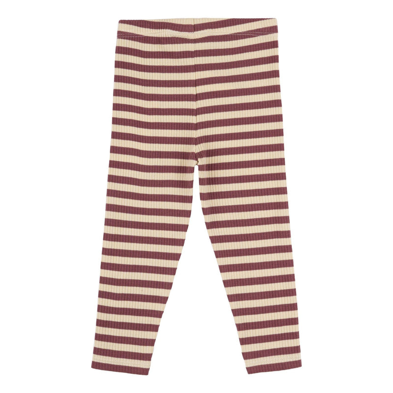 The New Siblings Fro Rib Leggings - Crushed Berry