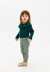 The New Siblings Fro Rib Leggings - June Bug