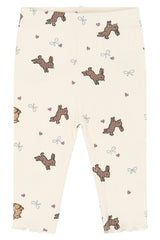 The New Siblings Venna Leggings - Gardenia Rabbit