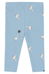 The New Siblings Vito Leggings - Ashley Blue Goose