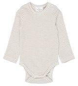The New Siblings Vitus Body - Taupe Gray Striped